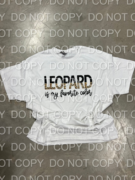 Leopard is My Favorite Color Full Color (Adult)