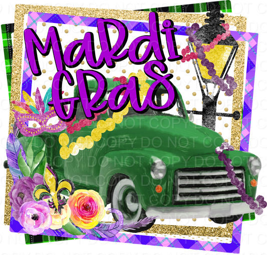 Mardi Gras Green Truck (Direct To Film)