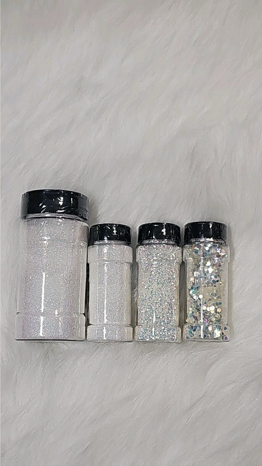 Snowfall Sparkle Iridescent Loose Glitter