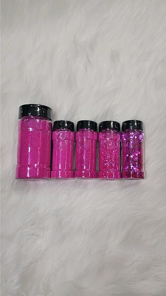 Extreme Pink Iridescent Loose Glitter