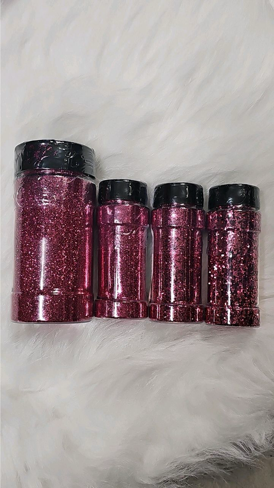 Passion Pink Metallic Loose Glitter