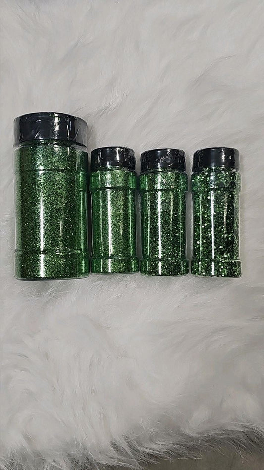 Gleaming Green Metallic Loose Glitter