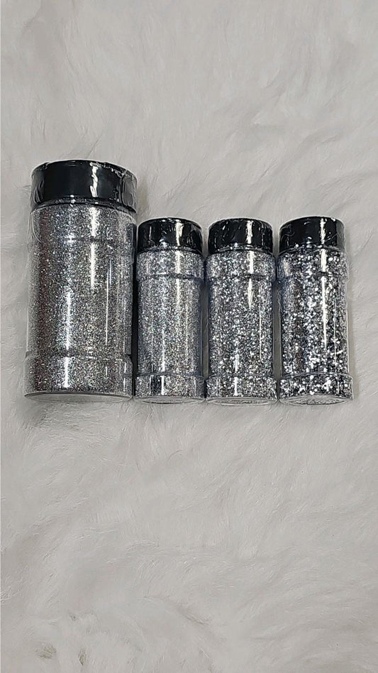 Silver Coin Metallic Loose Glitter