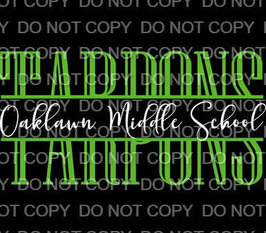 Split Oaklawn Middle School Tarpons (Direct To Film)