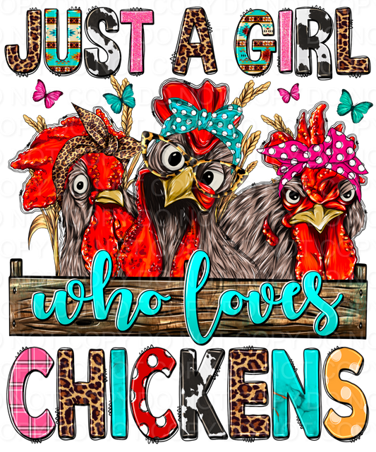 Just a Girl Who Loves Chickens (Direct To Film)