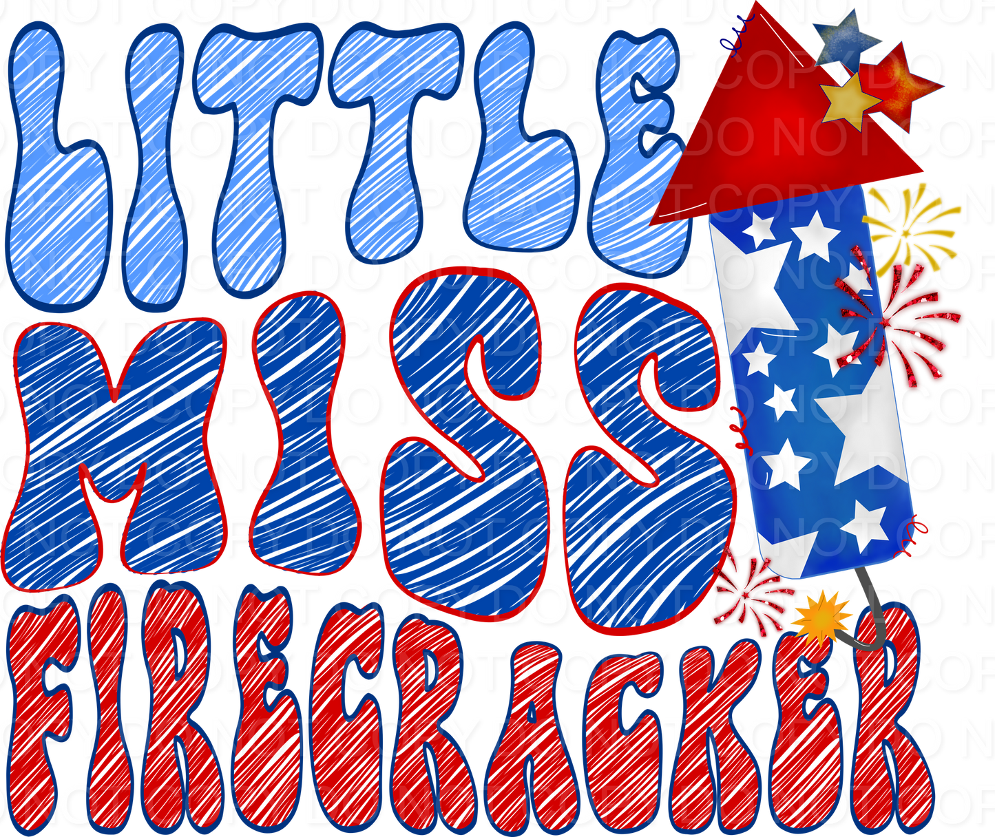 Little Miss Firecracker Scribble (Direct To Film)