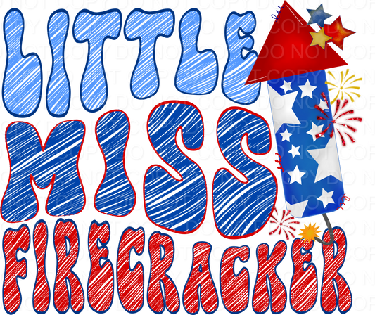 Little Miss Firecracker Scribble (Direct To Film)