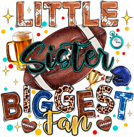 Little Sister Biggest Fan Football (Direct To Film)