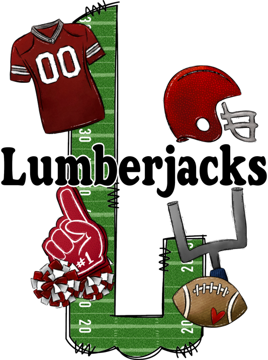 LUMBERJACKS LETTER FOOTBALL FIELD (Direct To Film)