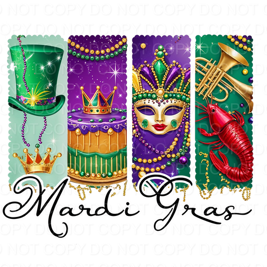 Mardi Gras Collage (Direct To Film)