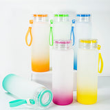 17oz Sublimation Ombre Glass Water Bottle