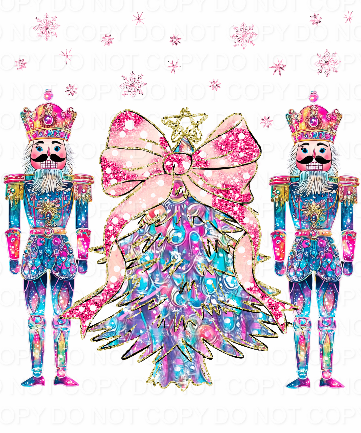 Nutcracker with X-Mas Tree (Direct To Film)