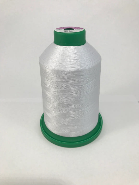 0017 Paper White- Isacord Embroidery Thread 40WT 5000M