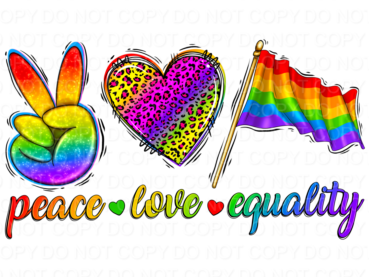 Pride Peace Love Equality (Direct To Film)
