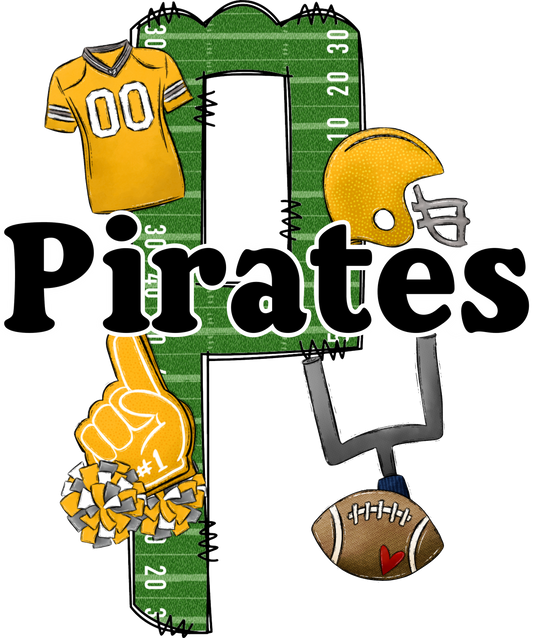 PIRATES  LETTER FOOTBALL FIELD (Direct To Film)