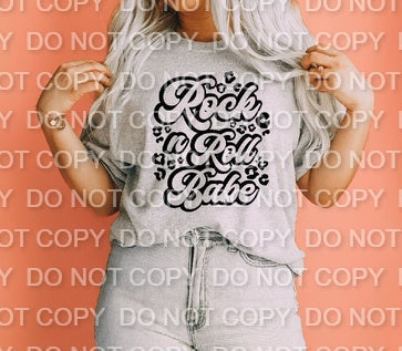 Rock and Roll Babe Leopard Single Color (Adult)