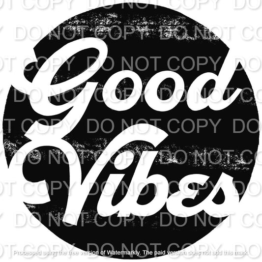 Good Vibes Single Color (Adult)