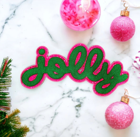 Jolly  Chenille Patch