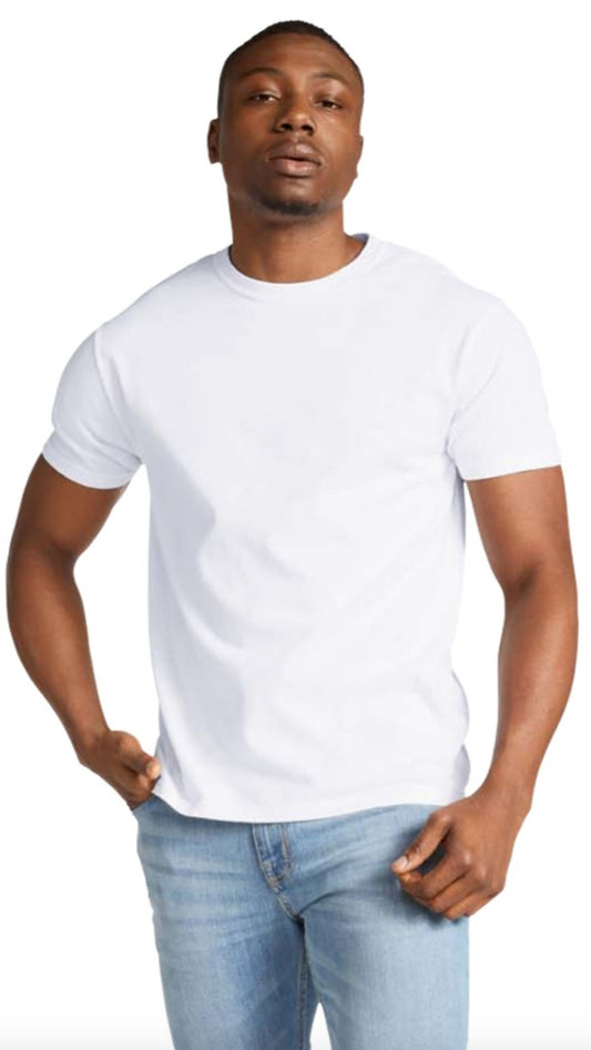 White Comfort Colors ® Heavyweight Ring Spun Tee 1717