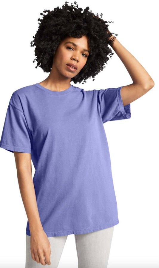 Voilet Comfort Colors ® Heavyweight Ring Spun Tee 1717
