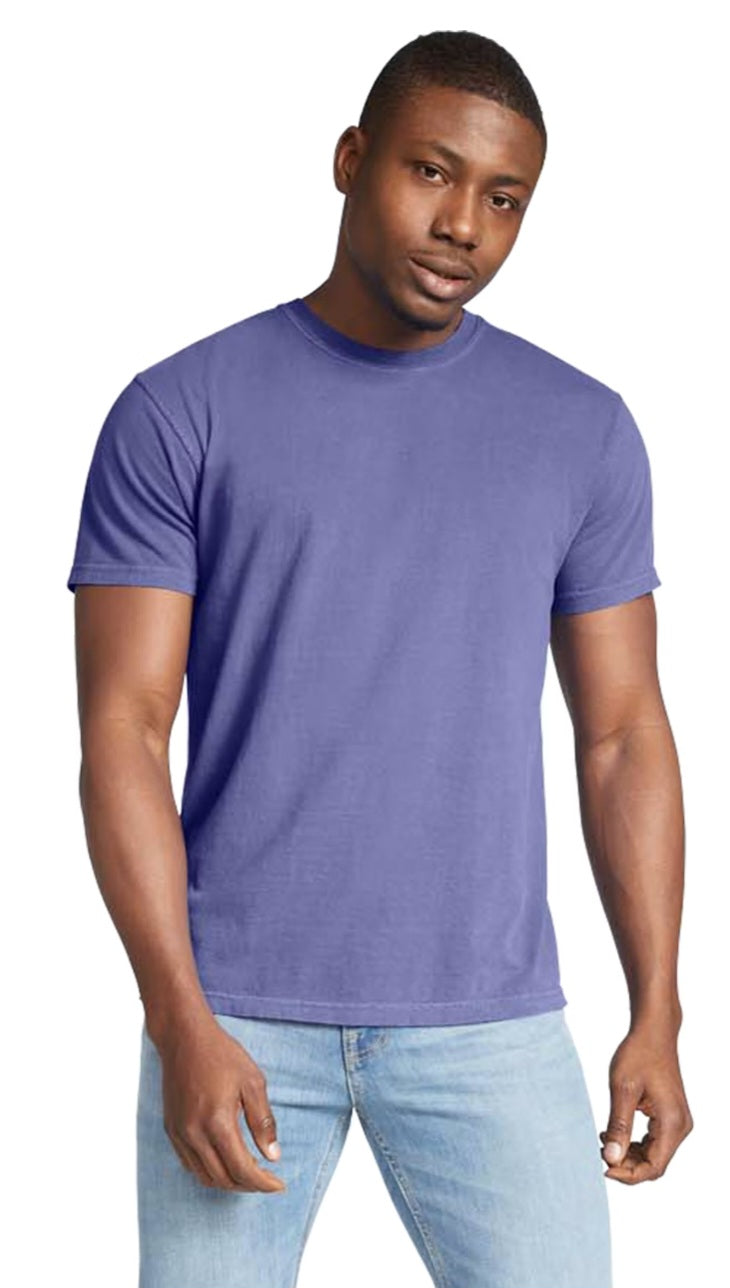 Grape Comfort Colors ® Heavyweight Ring Spun Tee 1717