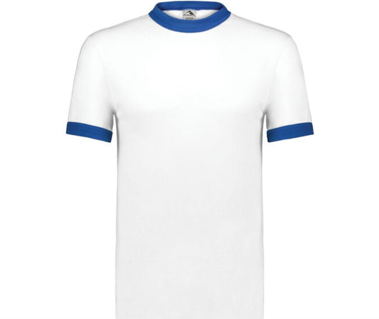 Augusta Ringer T-Shirt white-Royal