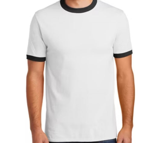 Augusta Ringer T-Shirt white-Black