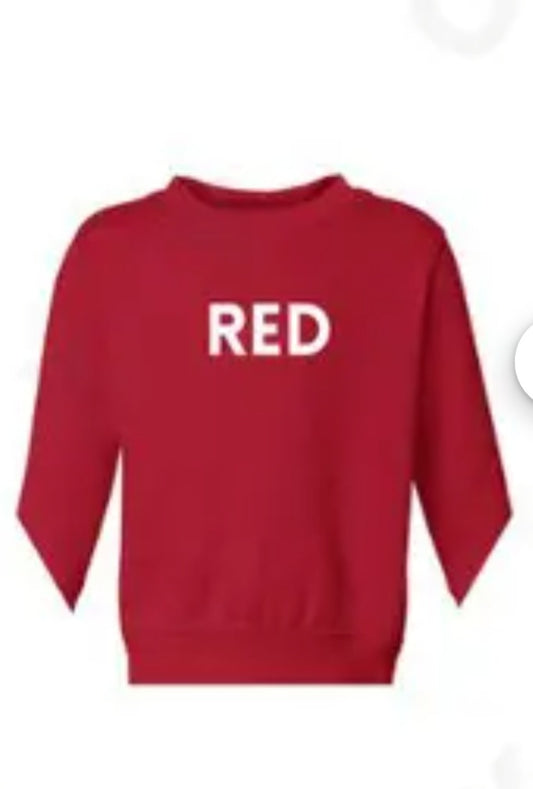 Red Rabbit Skins - Toddler Fleece Crewneck Sweatshirt - 3317