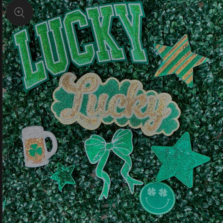 LUCKY - Sequin Patch