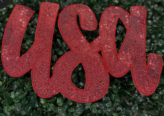 USA  Sequin Patch