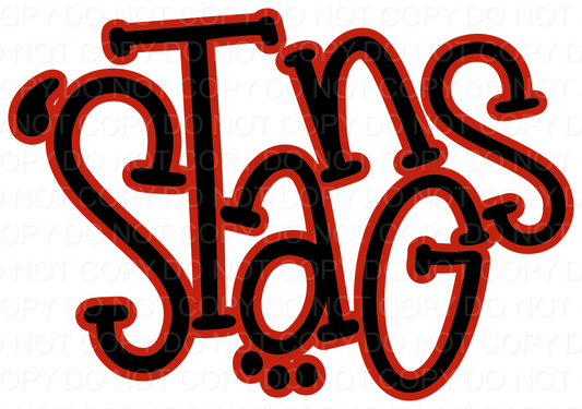 STANGS GS DOTS STANGS(Direct To Film)