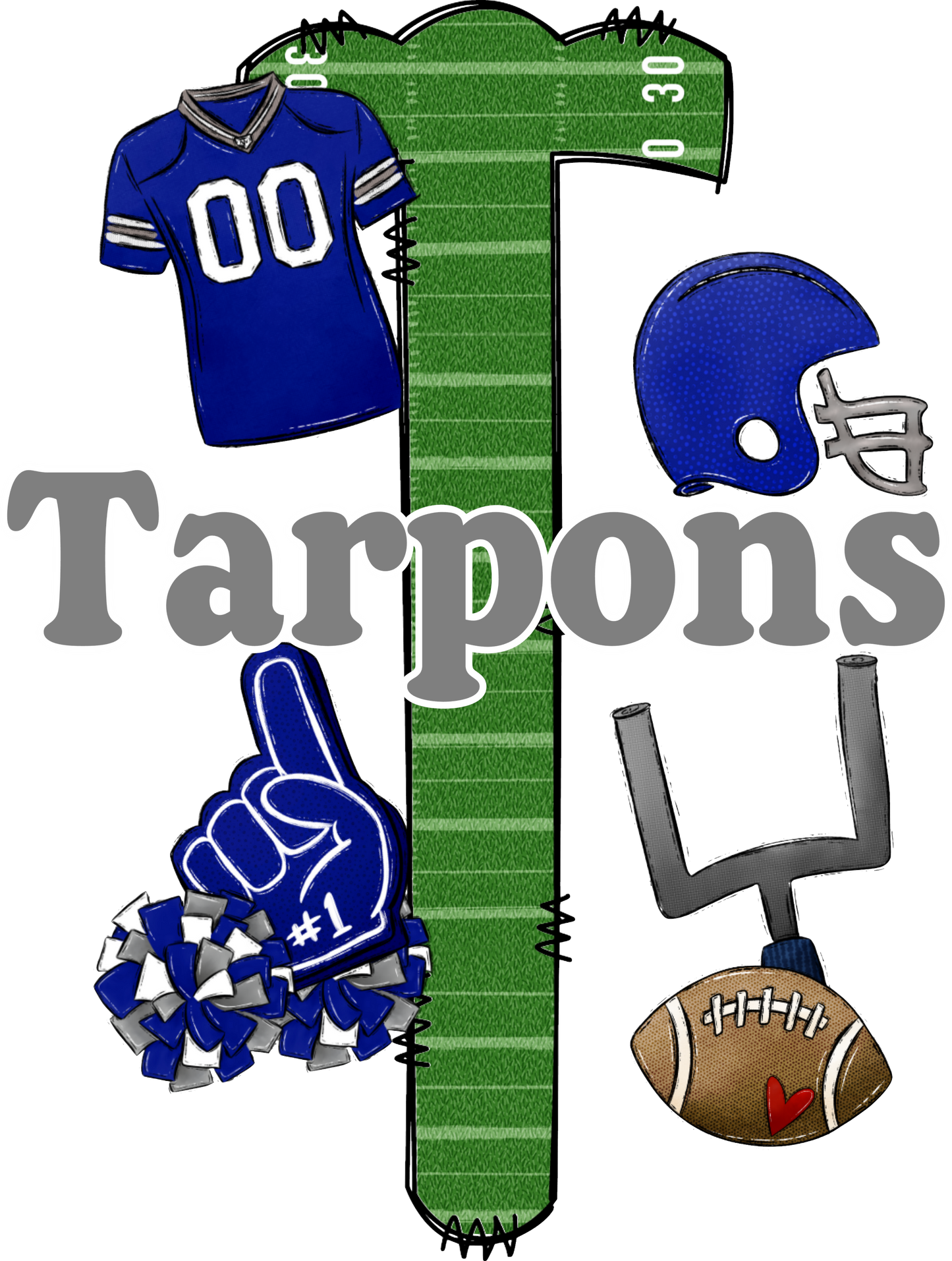 TARPONS  LETTER FOOTBALL FIELD (Direct To Film)