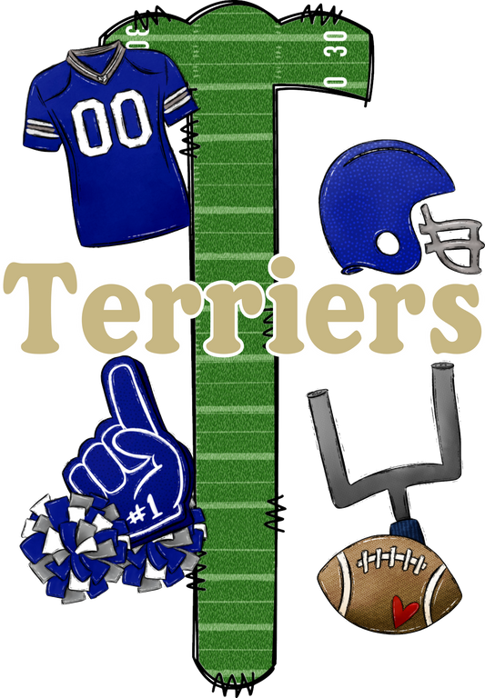 TERRIERS  LETTER FOOTBALL FIELD  (Direct To Film)