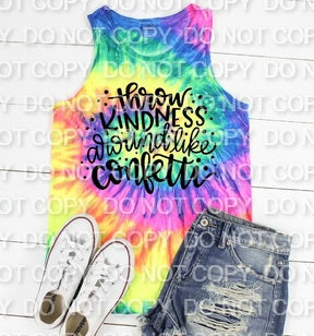 Throw Kindness Around Like Confetti Single Color (Adult)
