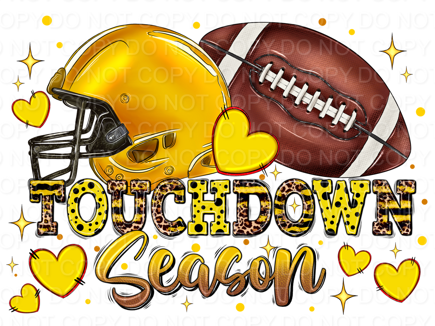 Leopard Touchdown Season Yellow (Direct To Film)
