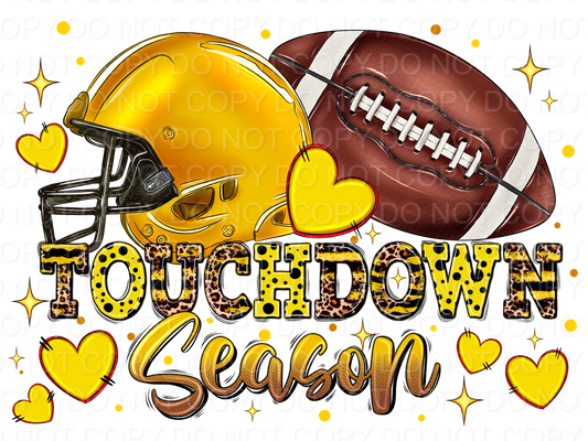 Leopard Touchdown Season Yellow (Direct To Film)