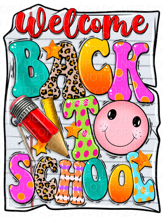 Smiley Welcome Back To School (Direct To Film)
