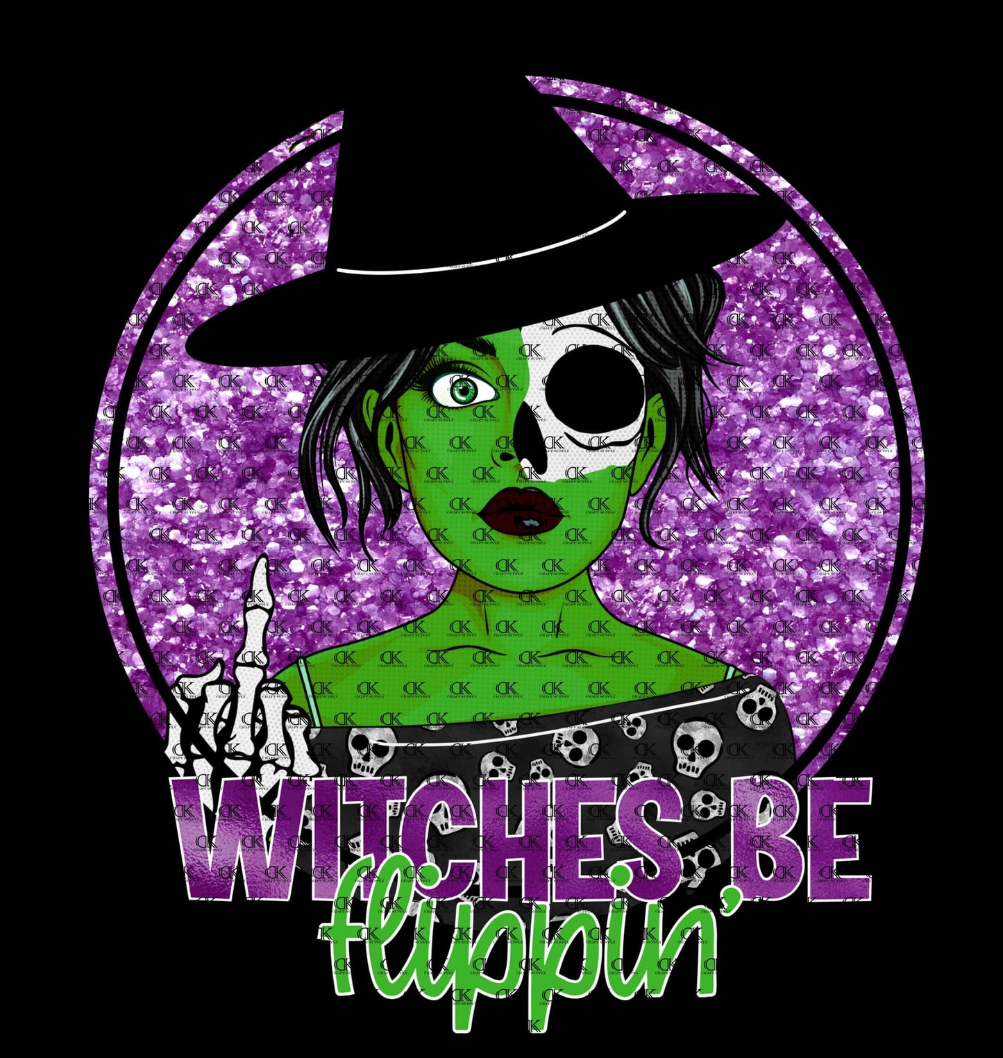 Witches Be Flippin (Sublimation)