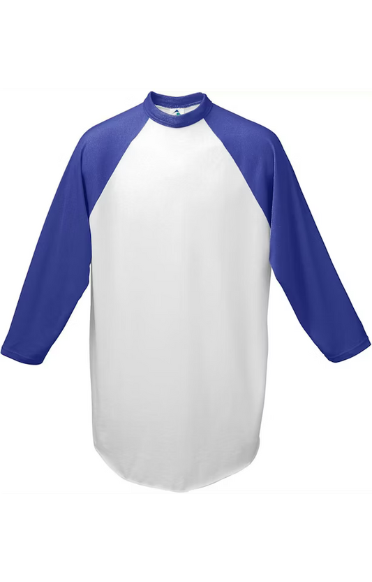 Augusta - Raglan - Purple/White