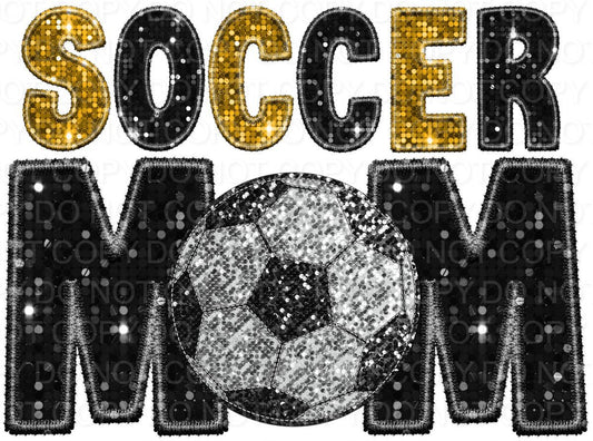 Faux Sequin Soccer Mom (Direct To Film)