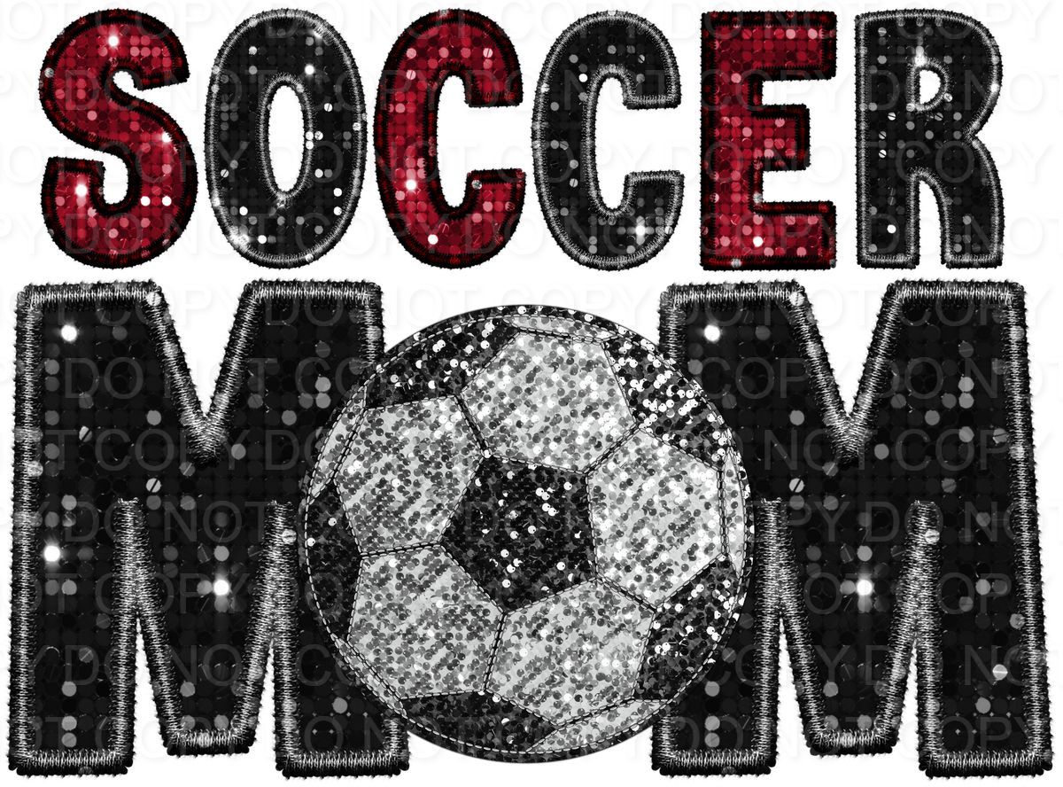 Faux Sequin Soccer Mom (Direct To Film)