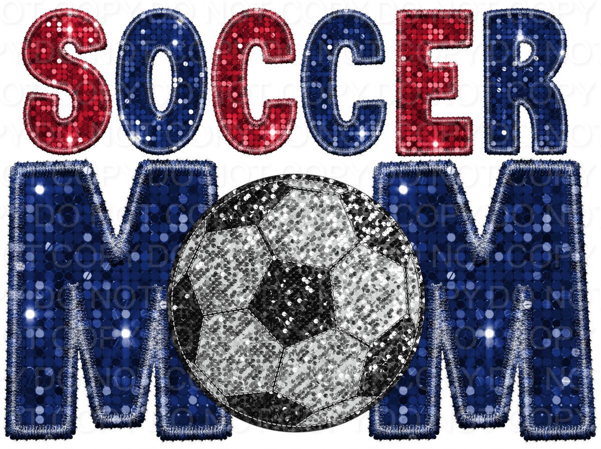 Faux Sequin Soccer Mom (Direct To Film)