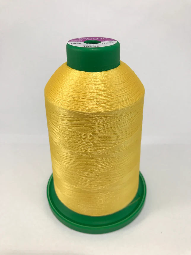 0630 Buttercup - Isacord Embroidery Thread 40WT 5000M