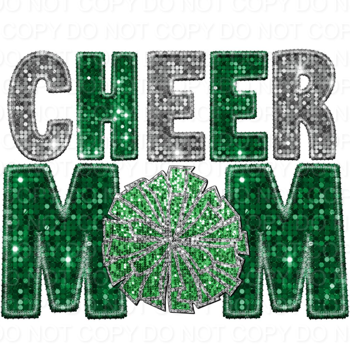 Faux Sequin Cheer Mom (Direct To Film)