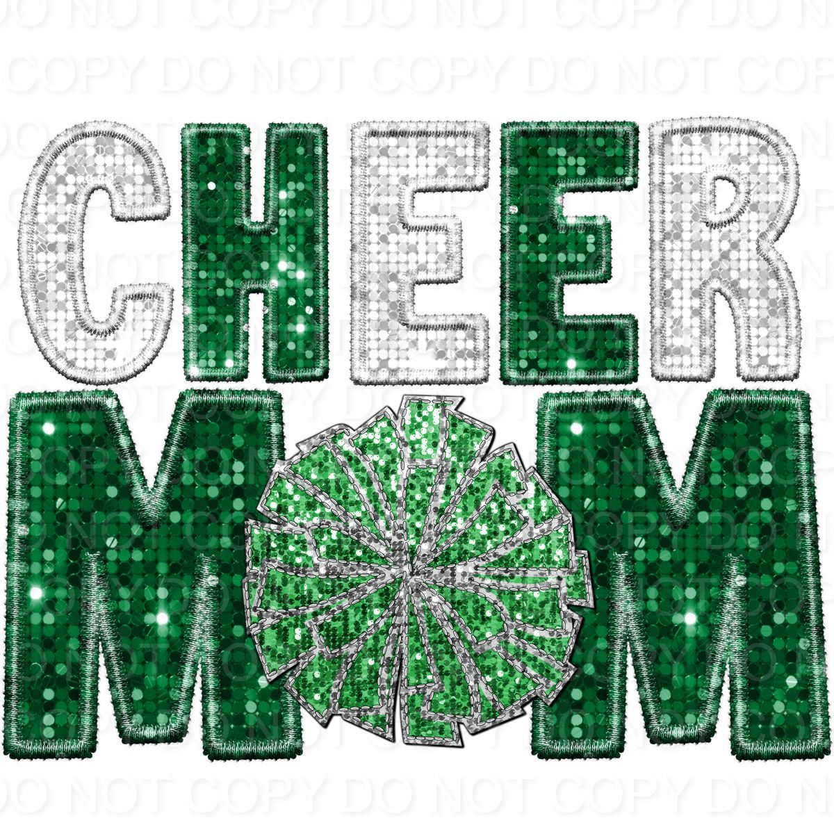 Faux Sequin Cheer Mom (Direct To Film)