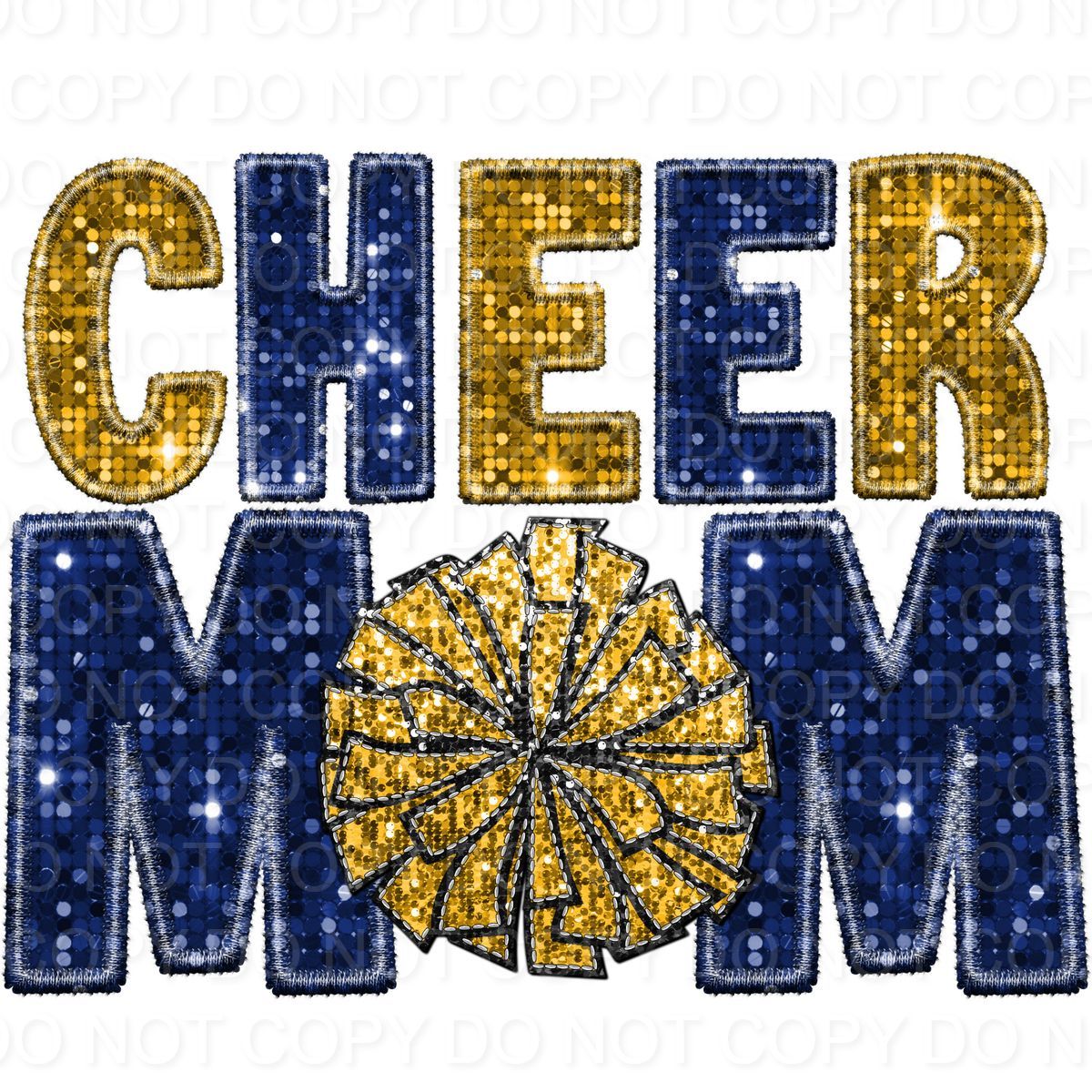 Faux Sequin Cheer Mom (Direct To Film)