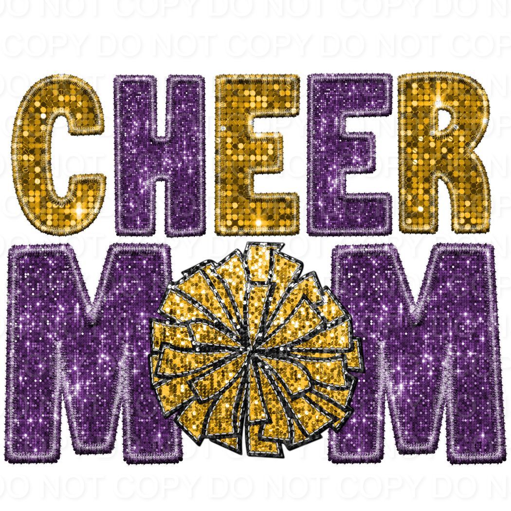 Faux Sequin Cheer Mom (Direct To Film)