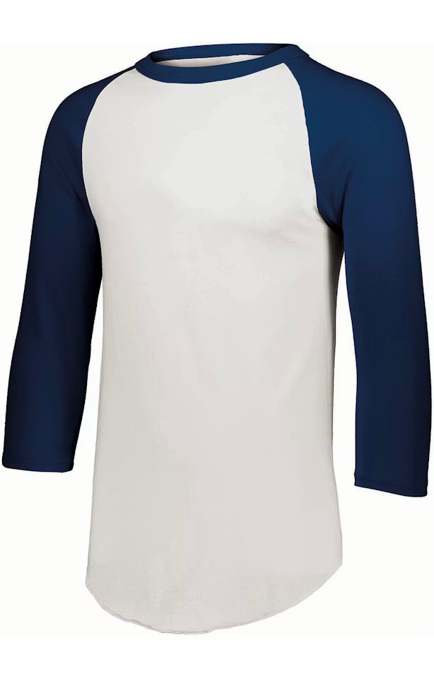 Augusta - Raglan - Navy/White