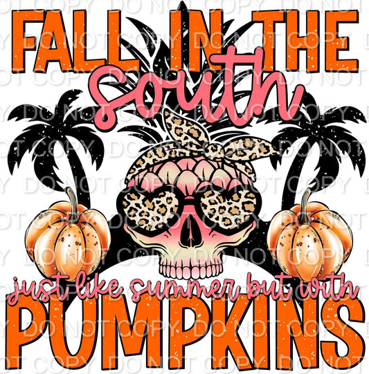 Fall in the South just like summer but with pumpkins (Direct To Film)