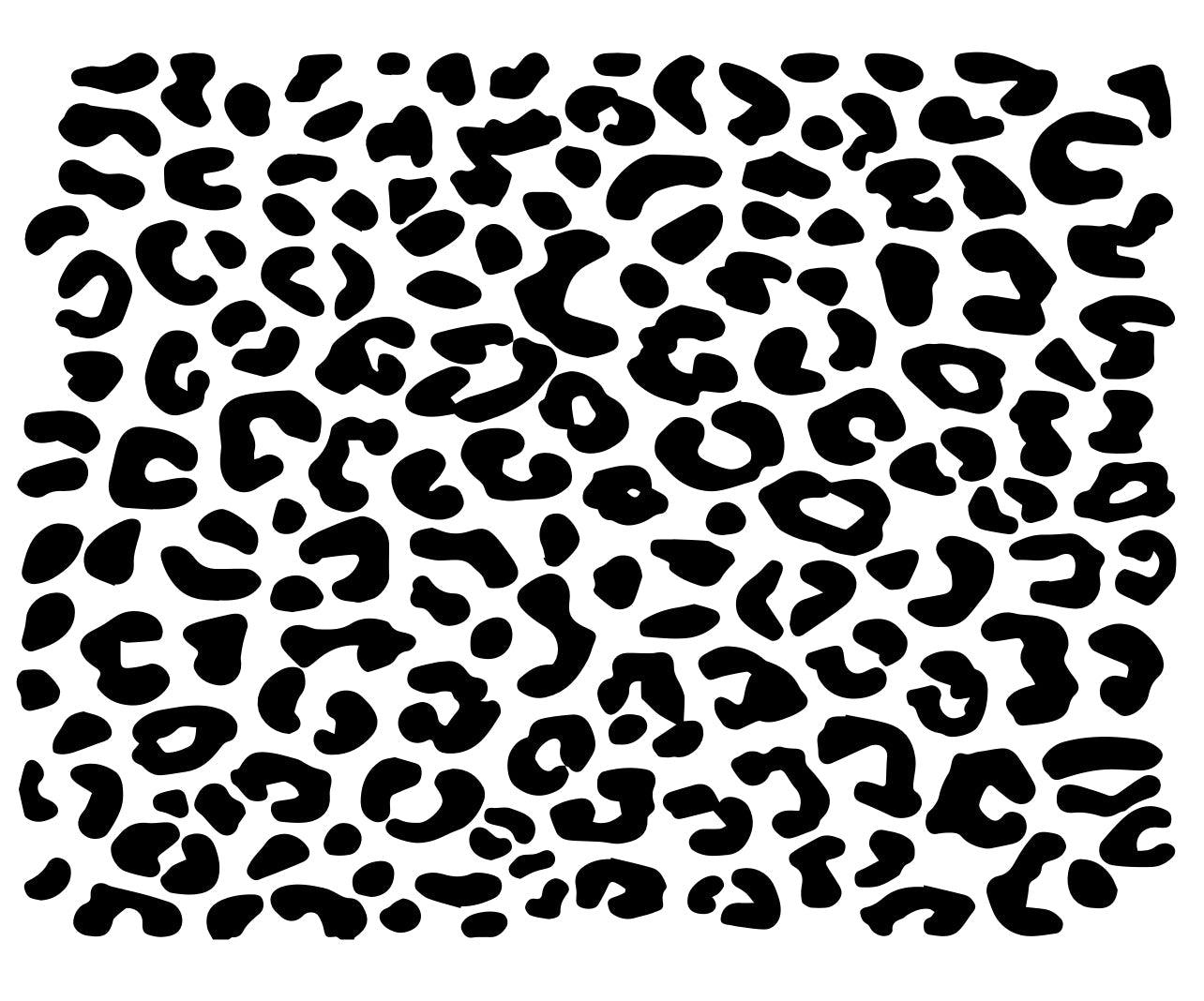 Leopard Full Sheet Screen Print